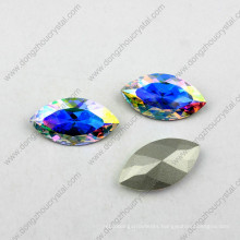 Popular Colour Diamond Cut Crystal Fancy Stone for Clothing